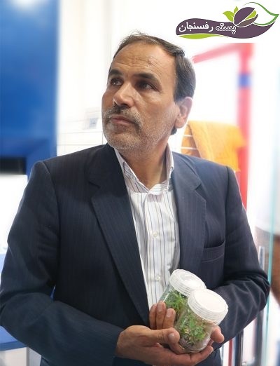 بازدید رئیس جهاد کشاورزی رفسنجان از پژوهشکده آریا نهال