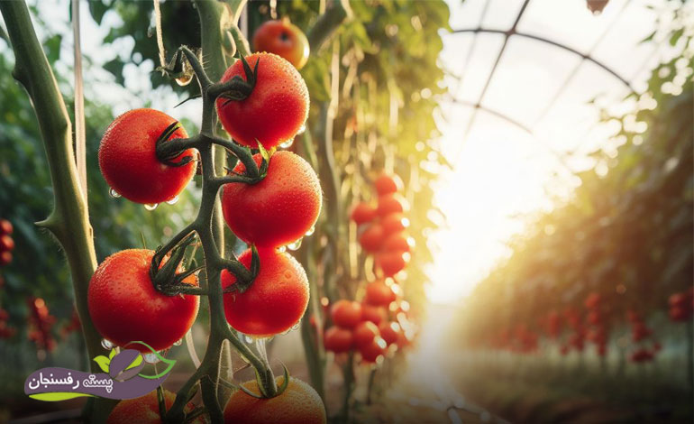 جلوگیری از مشکلات آبیاری گوجه فرنگی