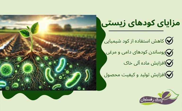 مزایای کود بیولوژیک